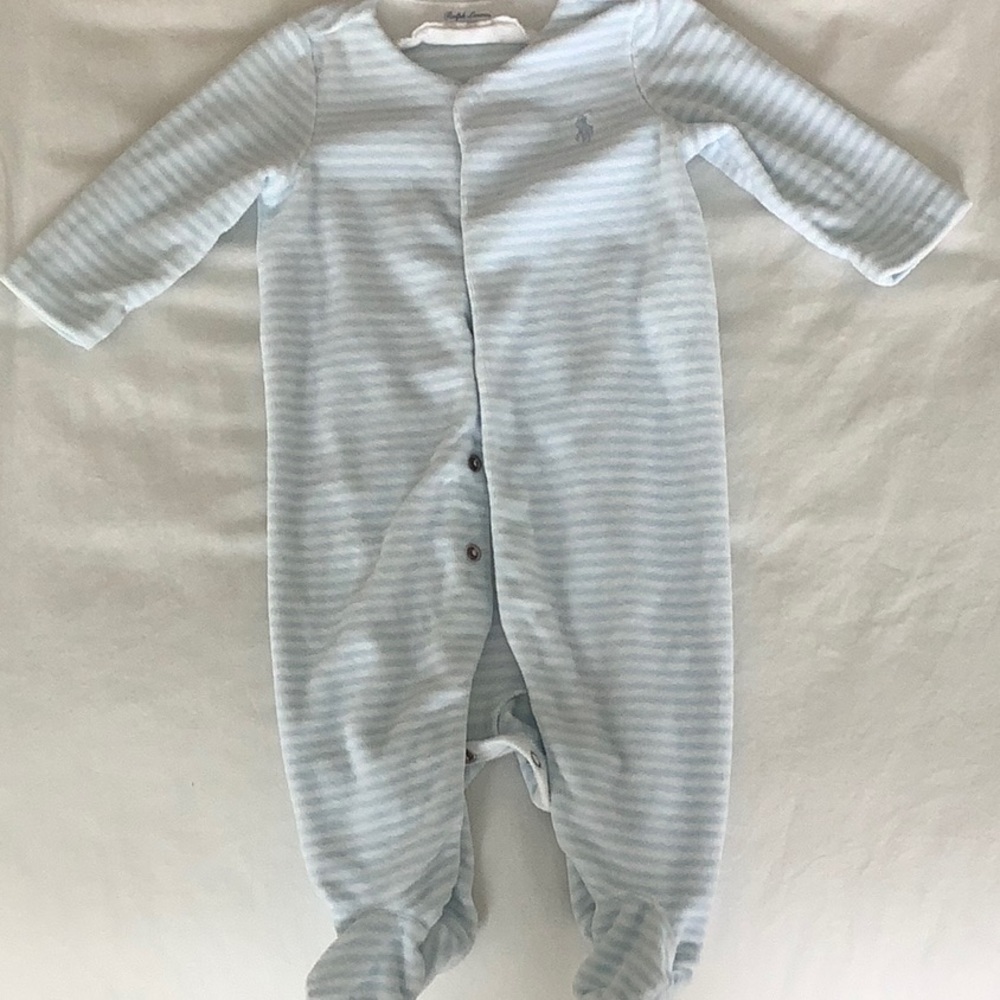 Ralph Lauren girls cozy onesie